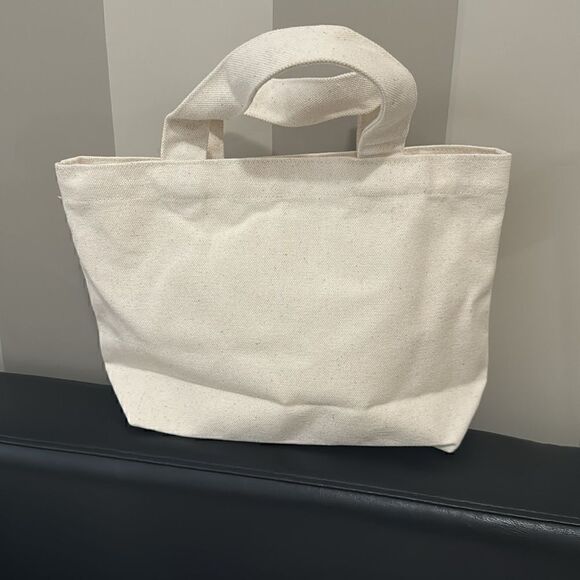 Mini Canvas Tote Bag Olivaceous - Picture 2 of 3